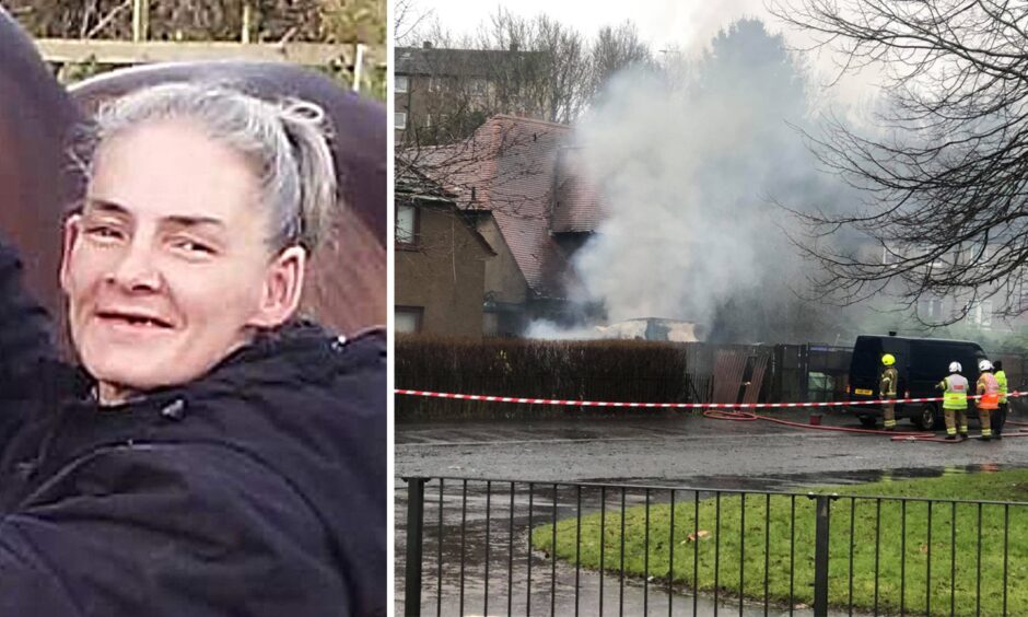 Katrina Stewart burned down a caravan in Dundee