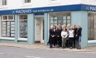The Macnabs team outside its Kinnoull Street property hub. Image: Macnabs.