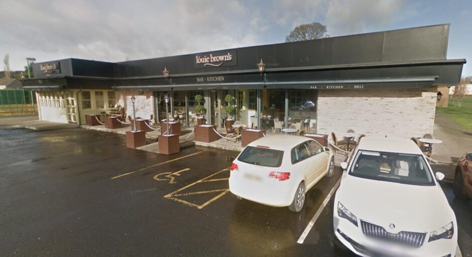 Louie Brown's bar in Dalgety Bay