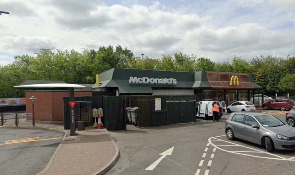 McDonald's in Fife Central Retail Park, Kirkcaldy