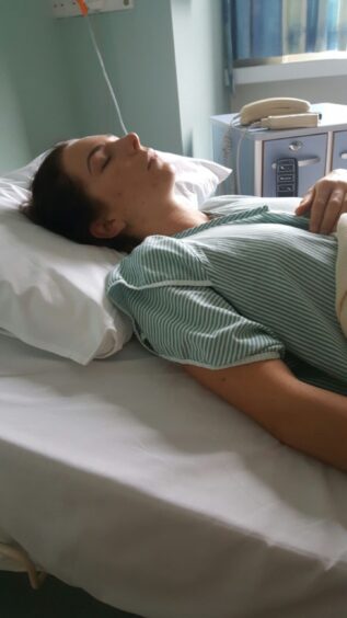 Megan Murrie underwent two surgeries for her endometriosis.
