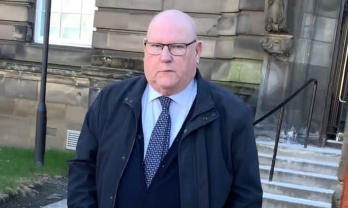 Former councillor Michael Green is on trial at Kirkcaldy Sheriff Court