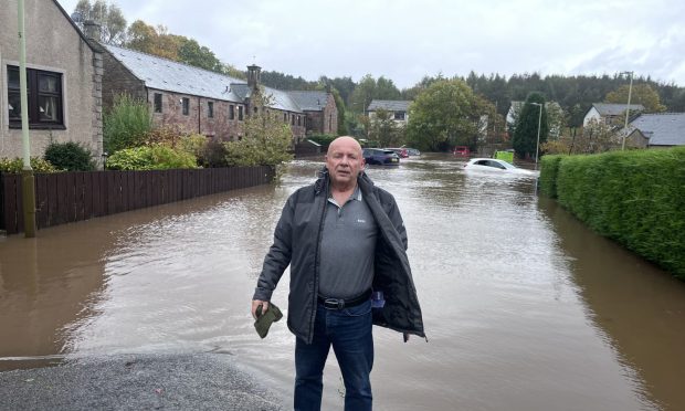 Frank Smith, who has been forced to leave his Heron Rise home. Image: Laura Devlin/DC Thomson