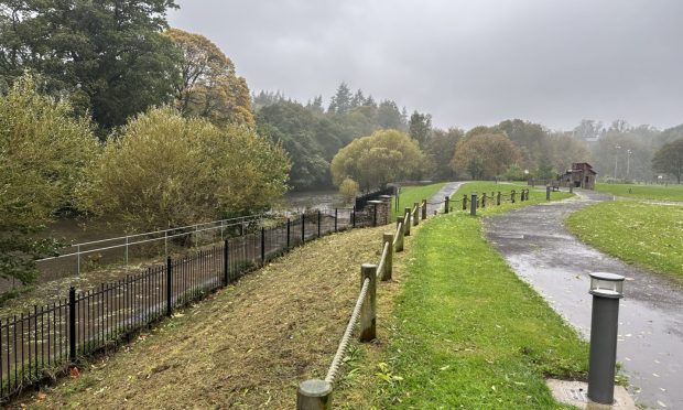 The River South Esk in Brechin.