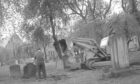 Diggers get to work at the New Howff in 1963.