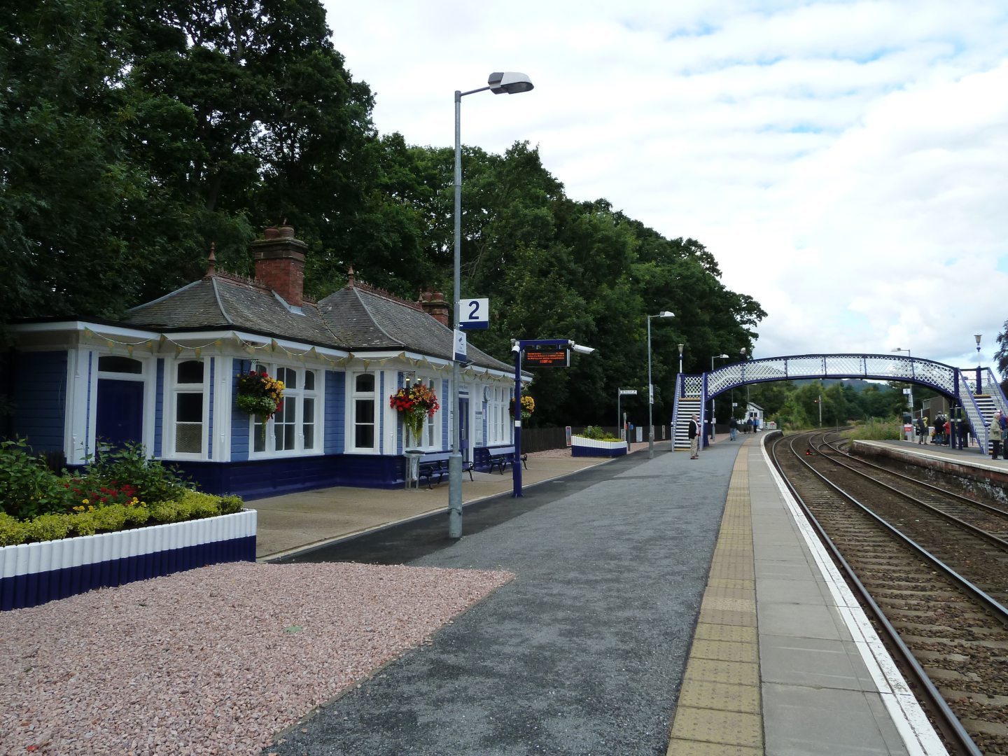 Pitlochry Railway Station.