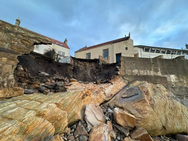 Pittenweem homes are at risk.