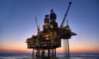 An oil rig in the North Sea. Image: Viaro