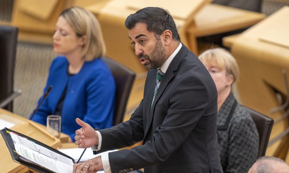 First minister Humza Yousaf will visit Brechin after Storm Babet