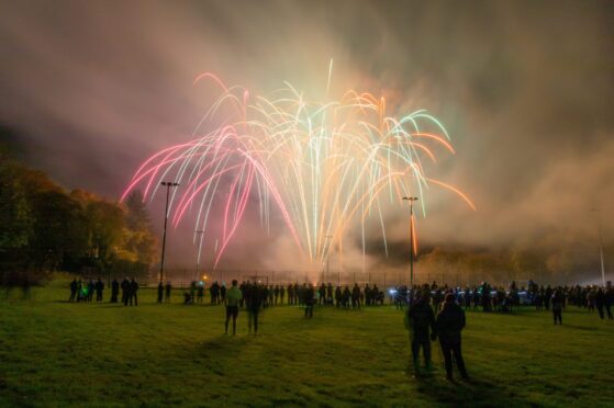 Fireworks displays are happening across Tayside and Fife. Pic: Shutterstock/DCT Media