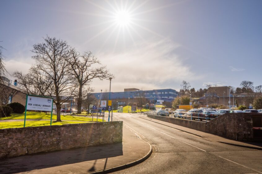 Gates to Perth Royal Infirmary