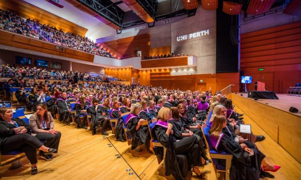 UHI Perth graduation in 2023.