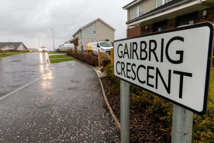Gairbrig Crescent sign