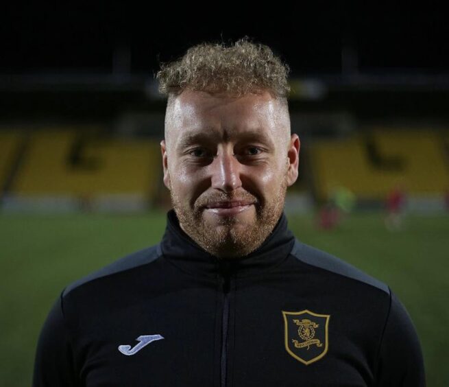 Kurt Herd during his time as U16s coach at Livingston