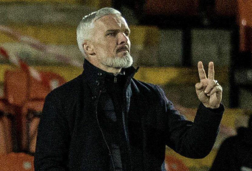 Dundee United manager Jim Goodwin