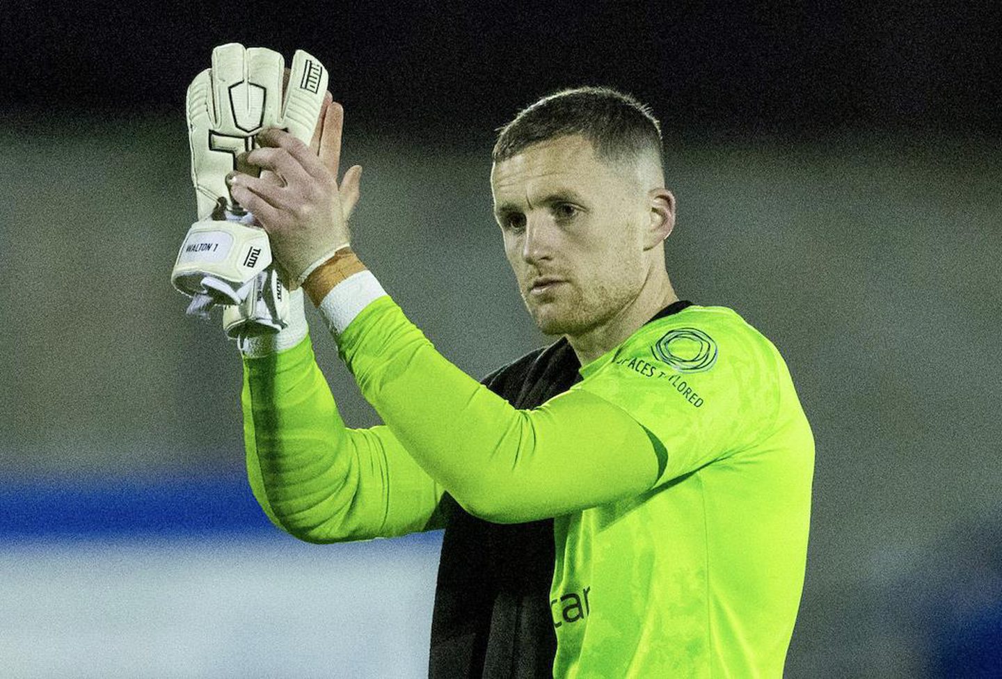 Dundee United goalkeeper Jack Walton