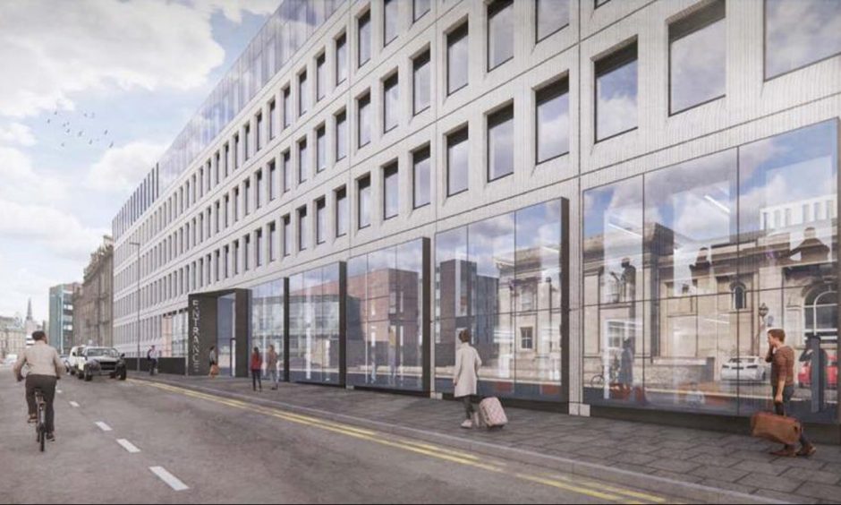 How the student accommodation plans for Telephone House in Dundee could look. 