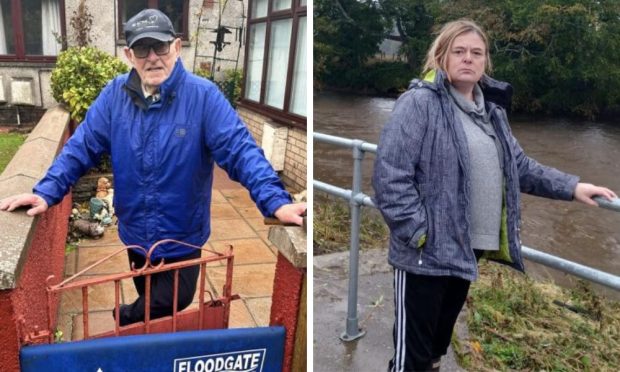 Brechin residents John Stewart and Kim Fowlie. Images: Ben MacDonald and Chris Ferguson/DC Thomson.