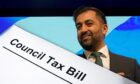 First Minister Humza Yousaf announced a council tax freeze across all Scotland's 32 councils for 2024-25. Image: Mhorvan Park/DC Thomson.