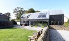 Five-bedroom eco home in Kirkton of Craig, Angus, which has won awards for its design.