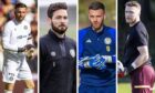 Which three Scotland goalkeepers will go to the Euro finals?