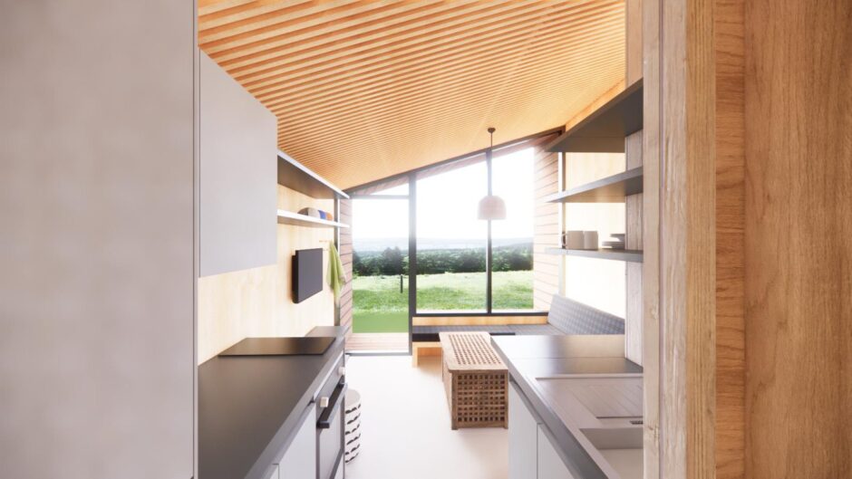 What the inside of the proposed accommodation could look like.