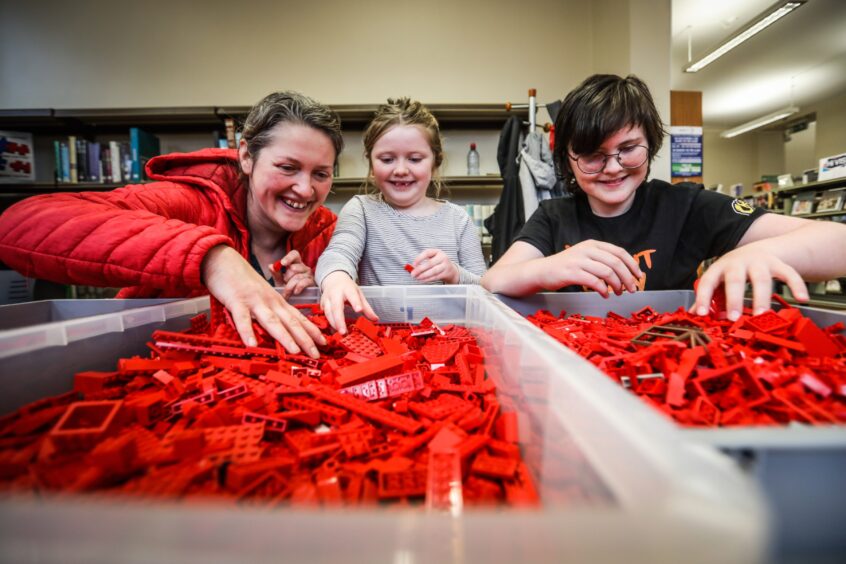 Arbroath Abbey Lego build