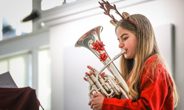 Chloe Weir of Harris Academy in the 2022 show. Image: Mhairi Edwards/DC Thomson.