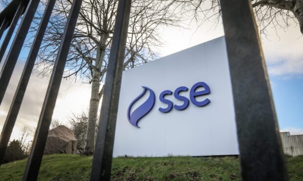 SSE's office in Perth on Dunkeld Road Image: Mhairi Edwards/DC Thomson.