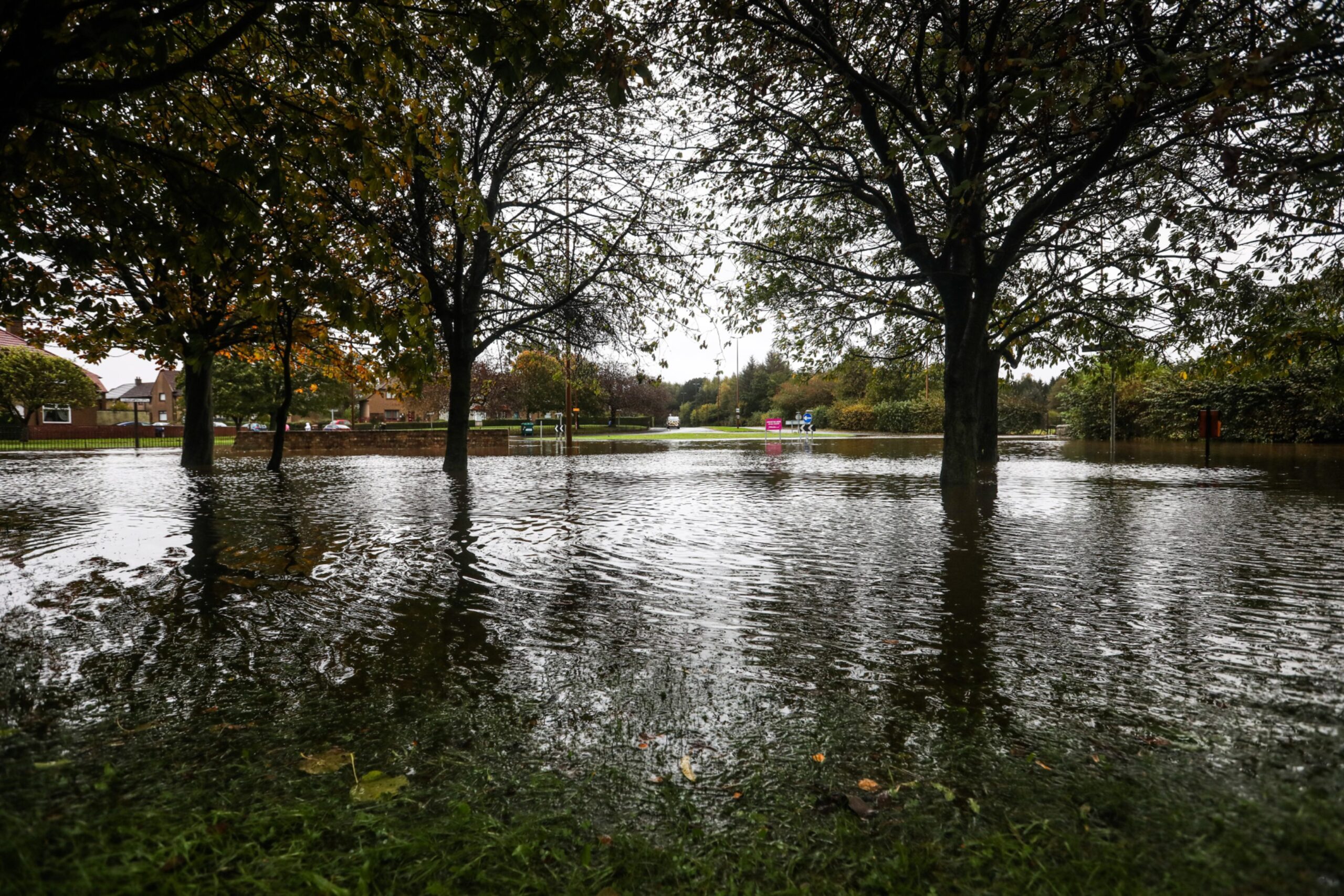 Flooding at Old Glamis Road and Gillburn Road