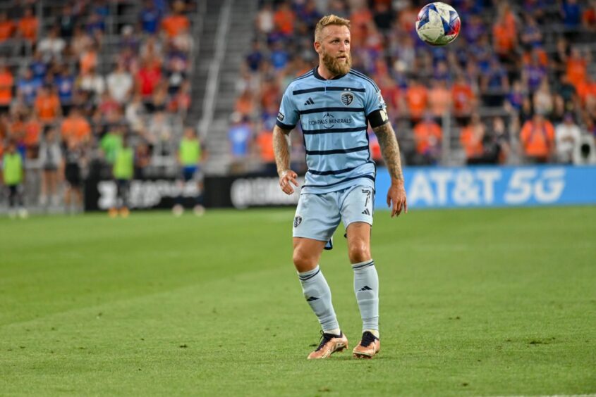 Johnny Russell in action for Sporting Kansas City