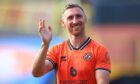 Louis Moult salutes Dundee United supporters