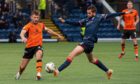 Raith Rovers' Sam Stanton in action against Dundee United. Image: SNS.