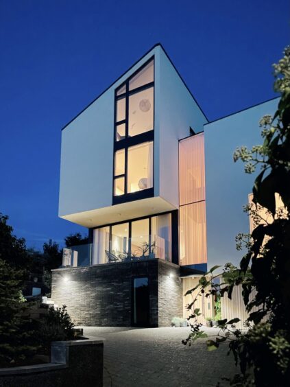 Young's House is a striking new home in Wormit.