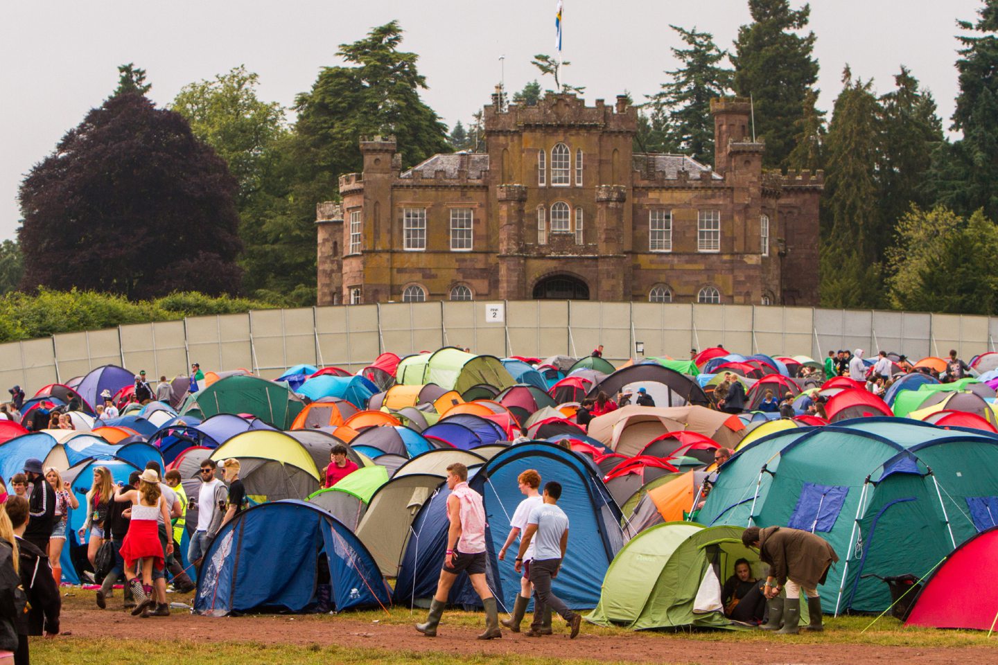 Festival goers at T in the Park at Strathallan Castle as Mugstock looks to return in 2024