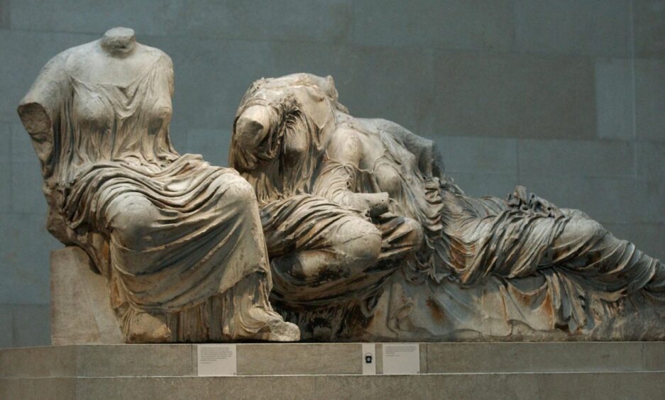 Why did Fife aristocrat bring disputed Elgin Marbles to the UK?