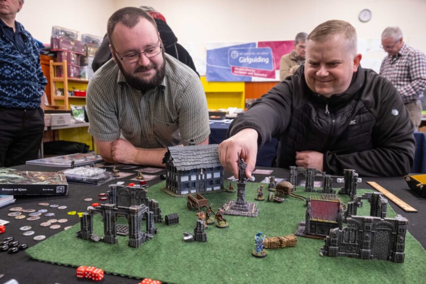 Kirriemuir Targe wargames event.