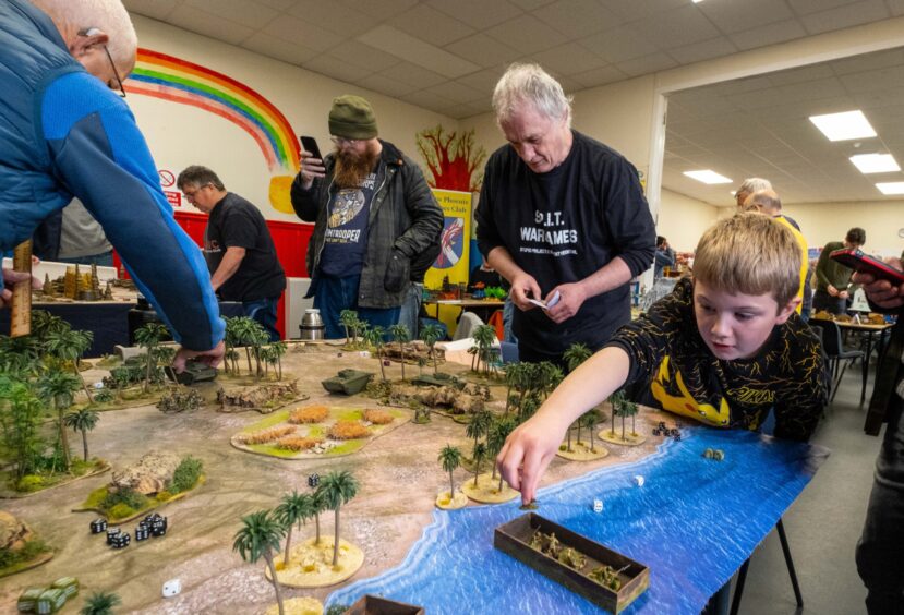 Kirriemuir Targe wargames event.