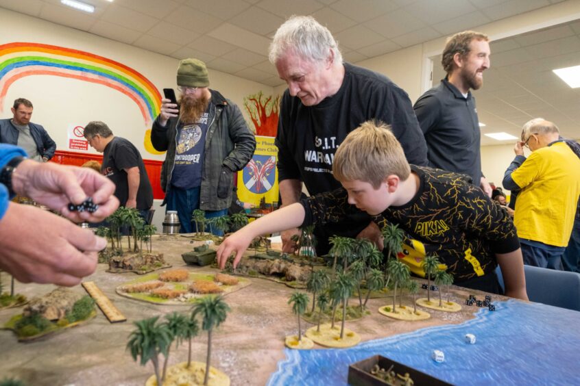 Kirriemuir Targe wargames event.