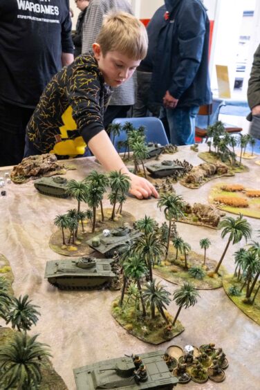 Kirriemuir Targe wargames event.