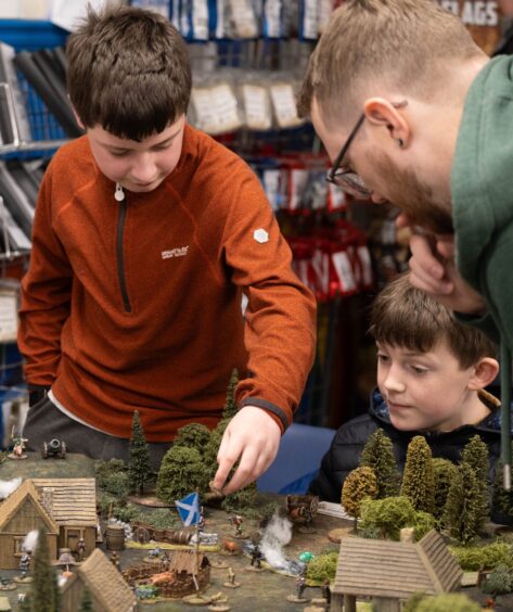 Kirriemuir Targe wargames event.