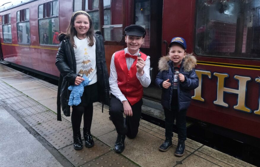 Polar Express at Brechin Caledonian Railway.