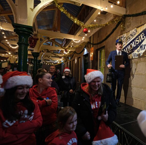 Polar Express at Brechin Caledonian Railway.