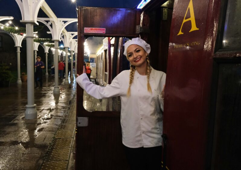 Polar Express at Brechin Caledonian Railway.