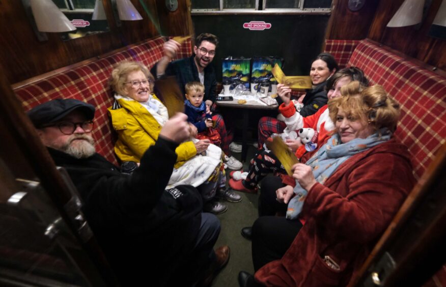 Polar Express at Brechin Caledonian Railway.