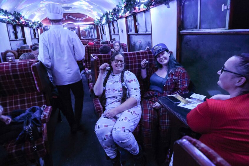 Polar Express at Brechin Caledonian Railway.