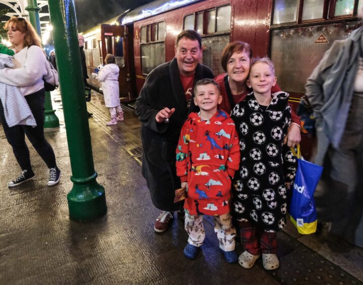 Polar Express at Brechin Caledonian Railway.