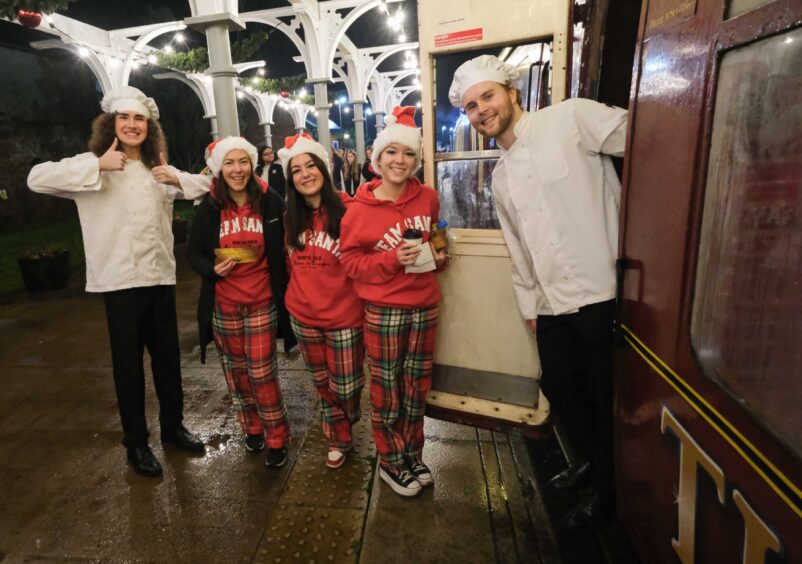 Polar Express at Brechin Caledonian Railway.