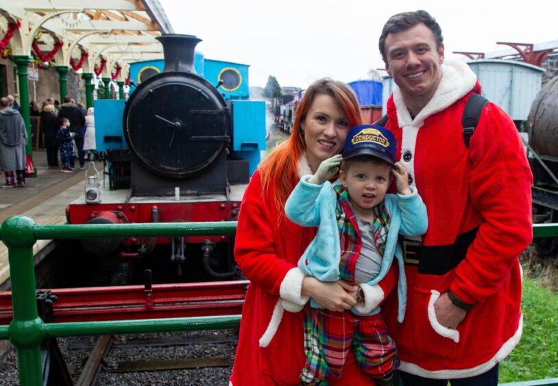 Polar Express at Brechin Caledonian Railway.