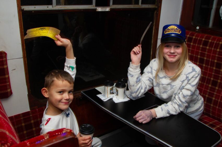 Polar Express at Brechin Caledonian Railway.